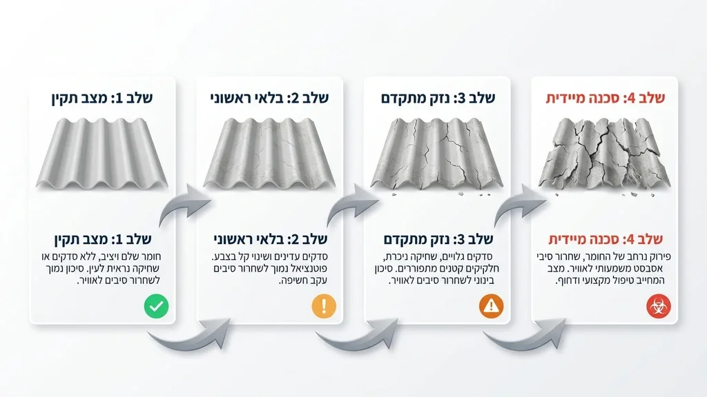 נוצר על ידי מודל בינה מלאכותית Gemini Pro מבנה ישן עם גג אסבסט בבת ים