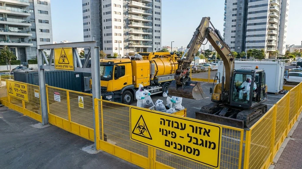 נוצר על ידי מודל בינה מלאכותית Gemini Pro אתר פינוי אסבסט עירוני מגודר ובטוח