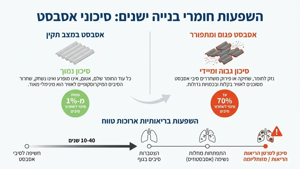 נוצר על ידי מודל בינה מלאכותית Gemini Pro צוות מקצועי מבצע בדיקת שטח לפני פינוי אסבסט